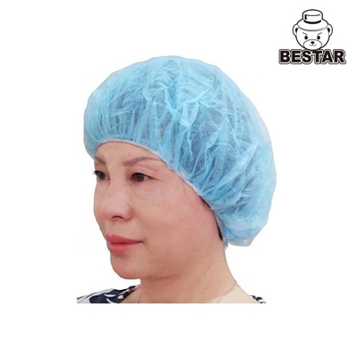 Topi Bouffant Bedah SPP Sekali Pakai Topi Pel Biru Untuk Rumah Sakit Dan Medis