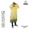Tahan Air PE Plastik Sekali Pakai Rain Ponchos Gown Dengan Hood
